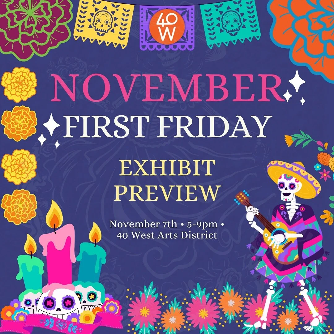 Join 40 West Arts for a powerful evening of art, culture, and remembrance at the November Colfax Art Crawl, honoring D&iacute;a de los Muertos. This deeply rooted tradition is a time to celebrate life, pay tribute to ancestors, and embrace the rich s