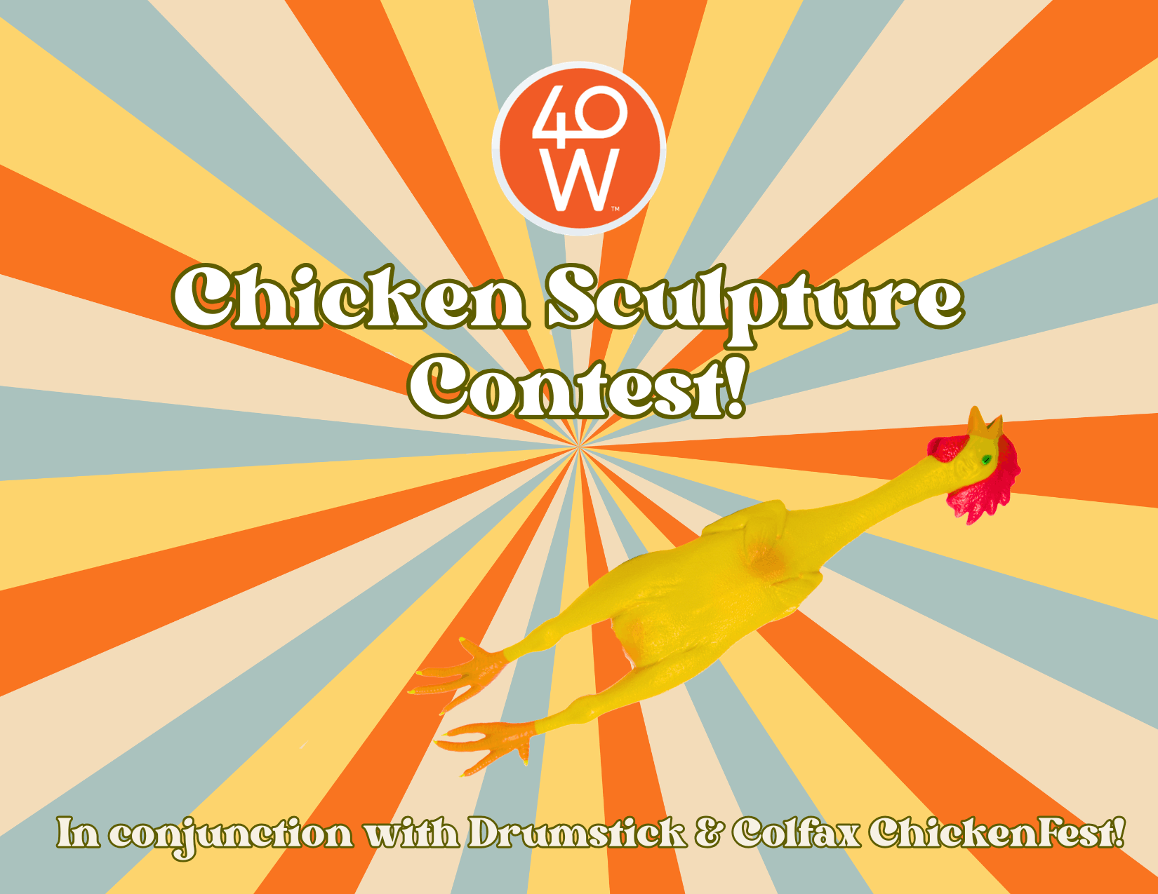 Call for Entry: Chicken Sculpture Contest FREE SUBMISSION