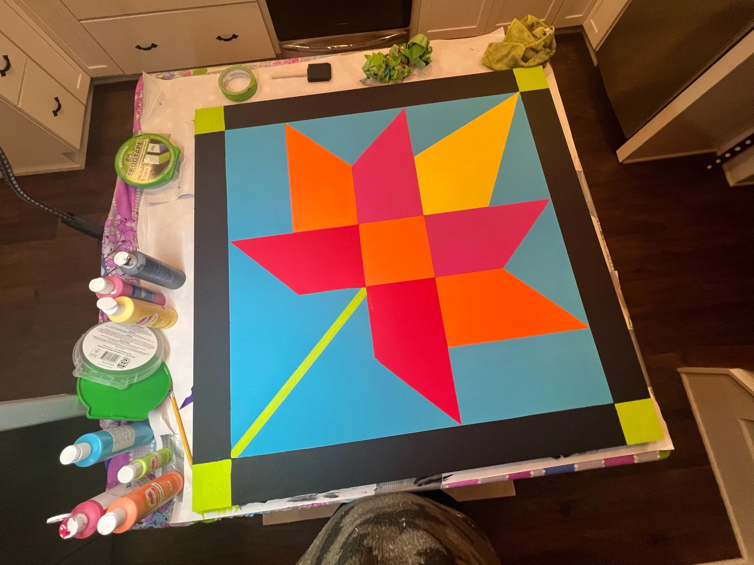  36 X 36 Barn Quilt. &nbsp;Indoor Quality&nbsp; 