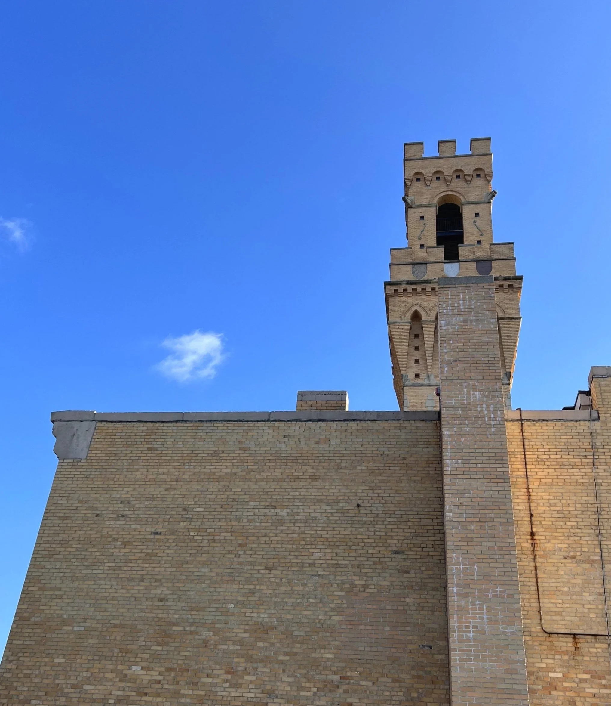 The building at 444 Harrison Ave