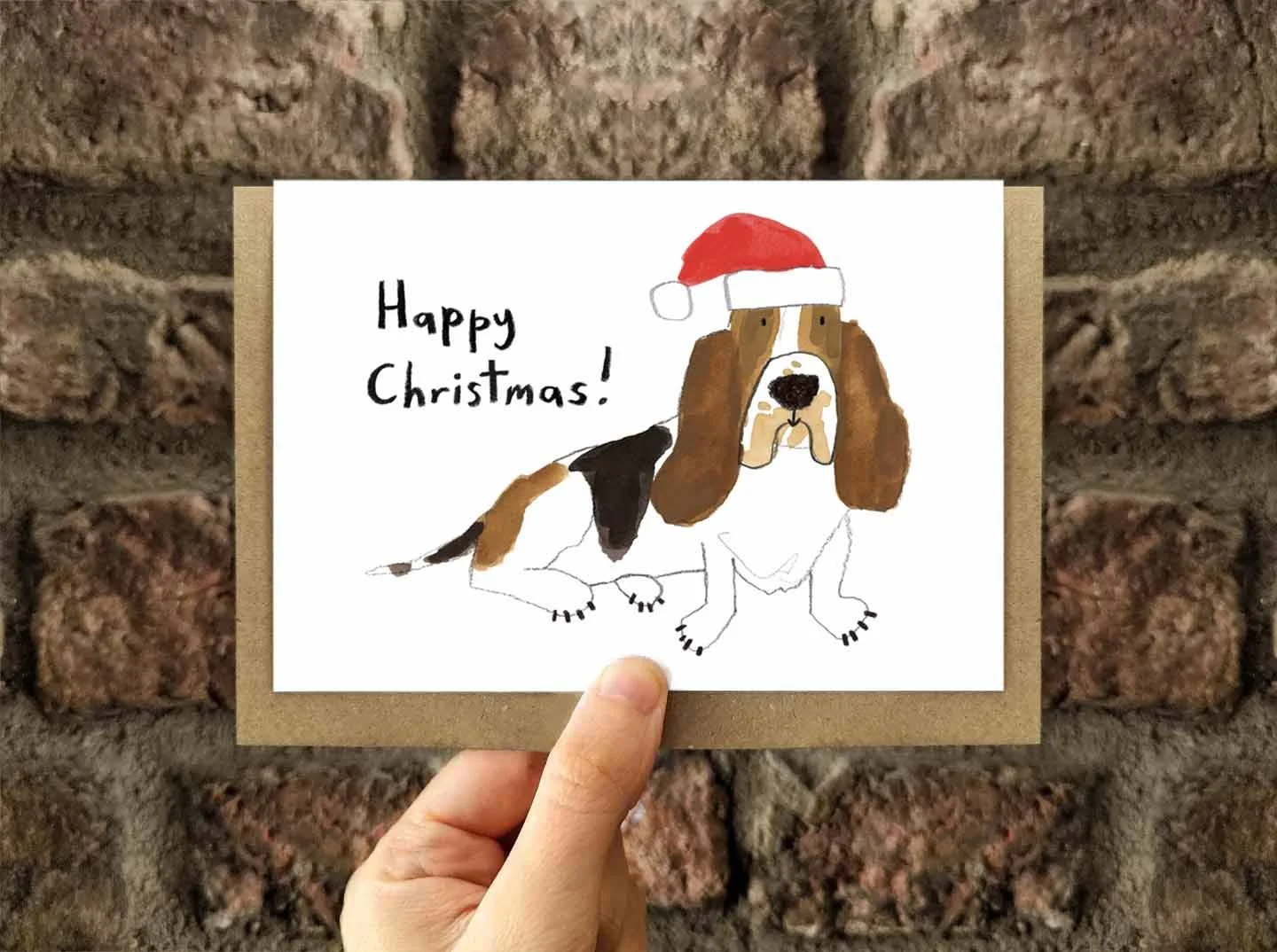Basset HOund xmas card promo 1.jpg