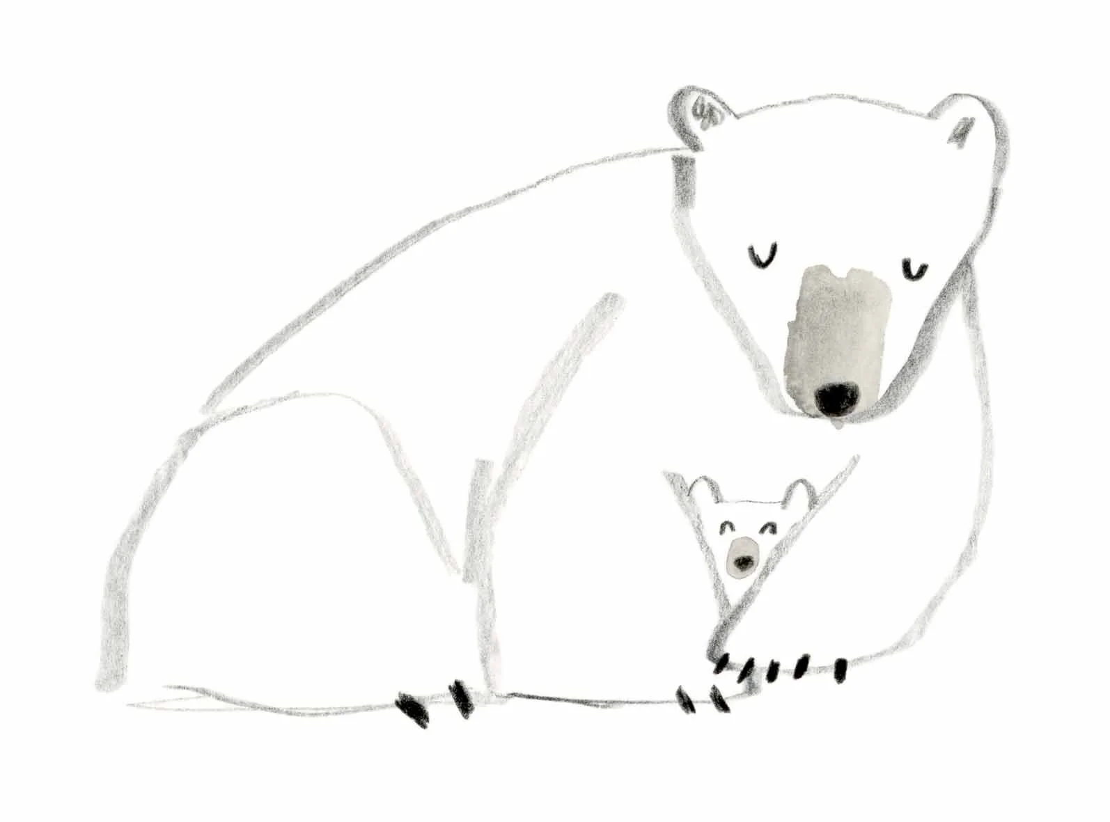 Polar Bear Mum Sketch 4 online.jpg