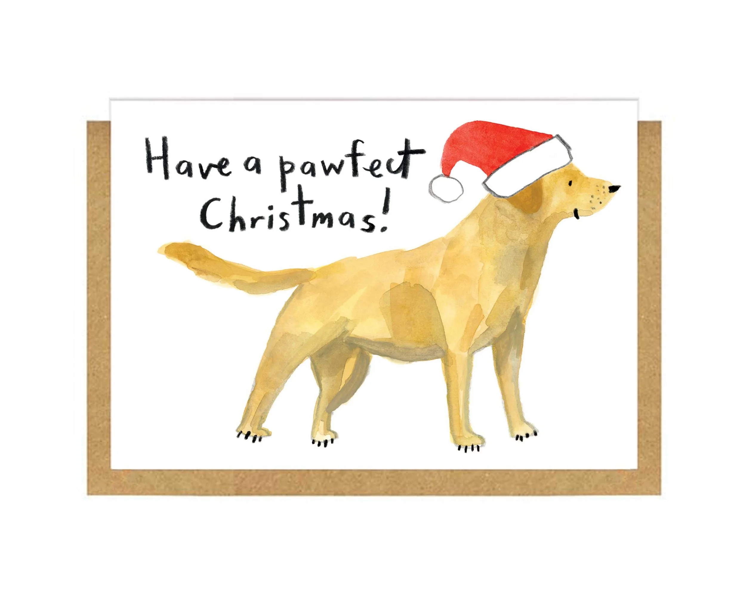 Pawfect Christmas (yellow lab) mock up.jpg