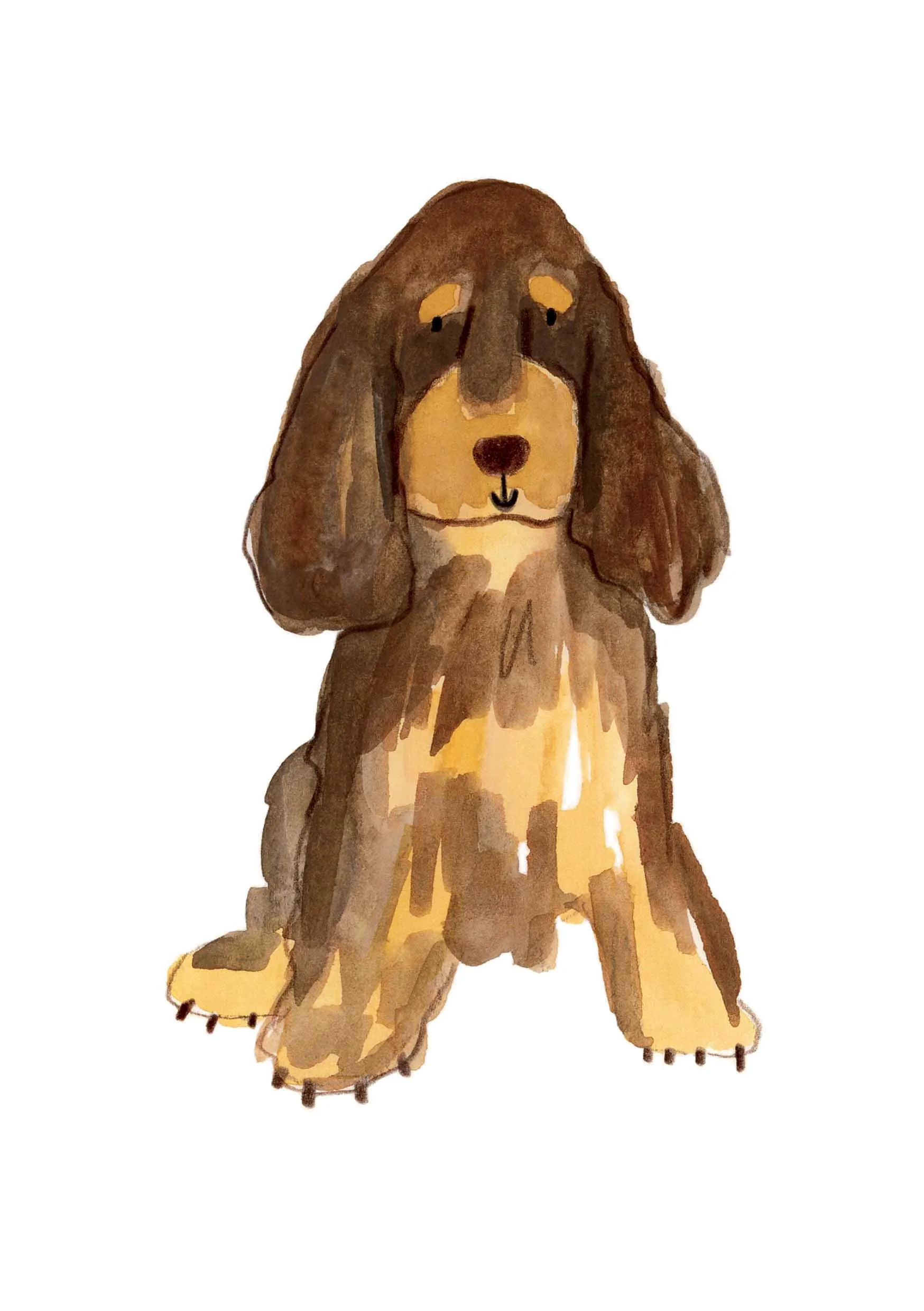 Brown and Tan cocker print online.jpg