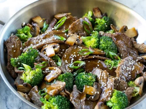 Beef, Brocolini &amp; Mushroom Stir-Fry