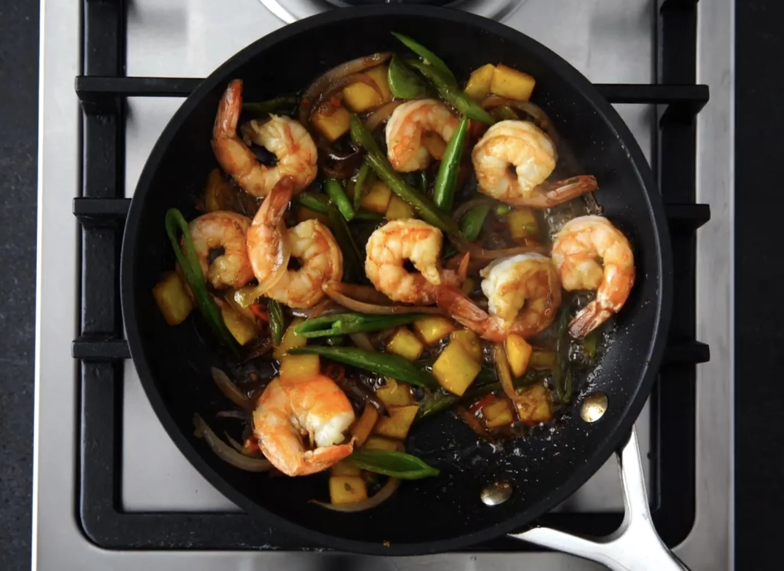 Spicy Shrimp Stir-Fry