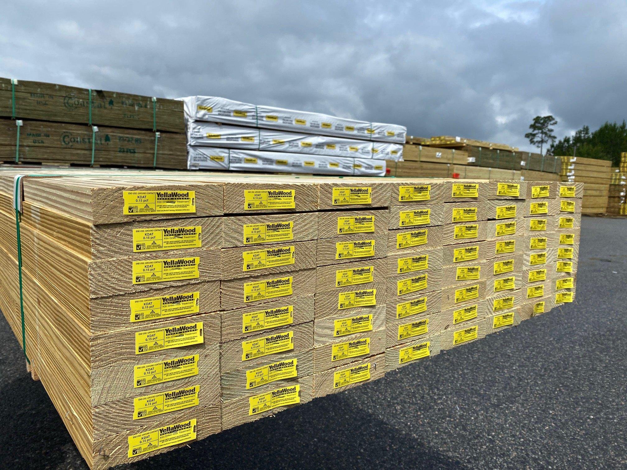 YellaWood® PRESSURE TREATED LUMBER