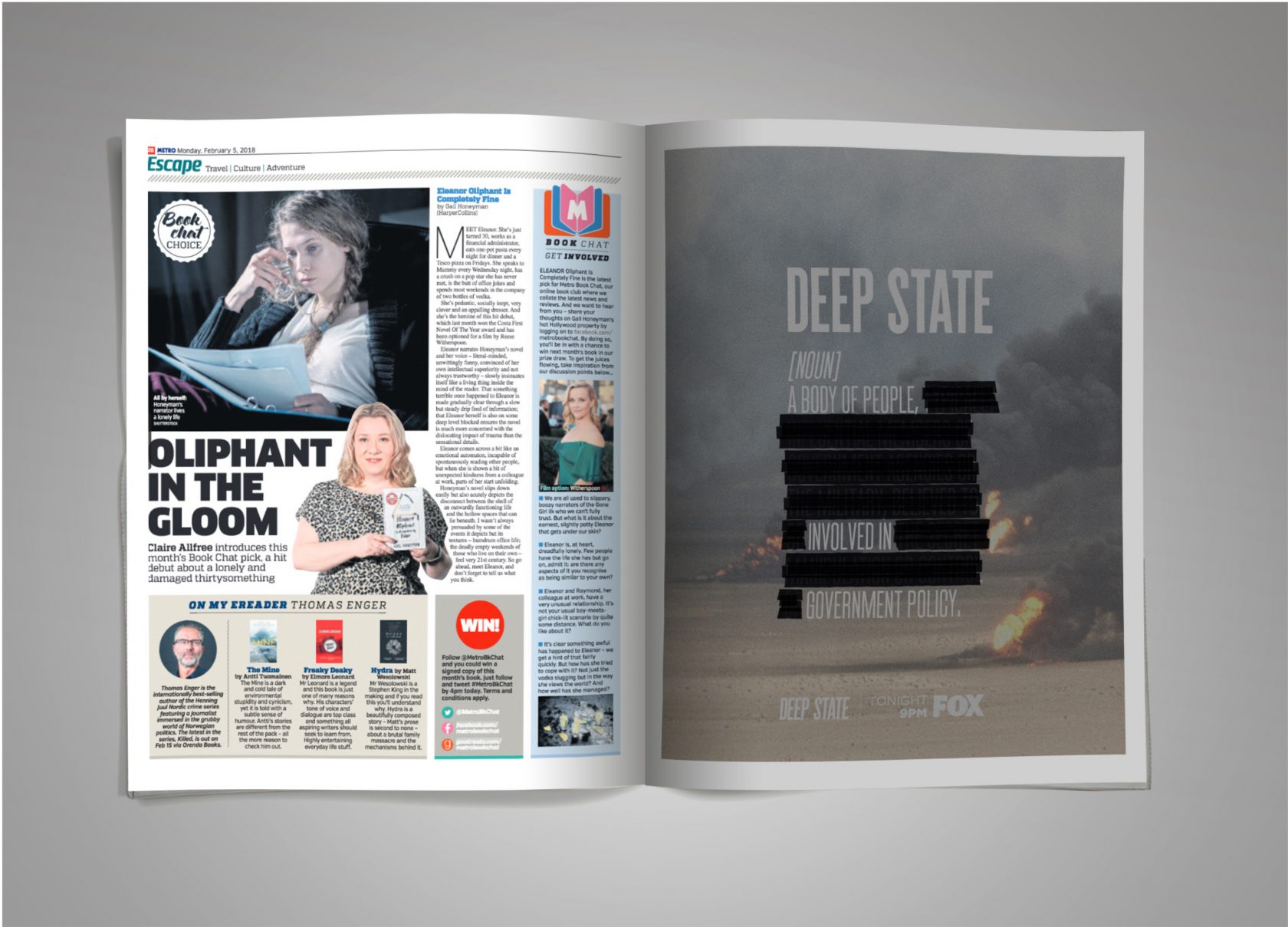 Deep State Magazine Article - Aldie Pretorius