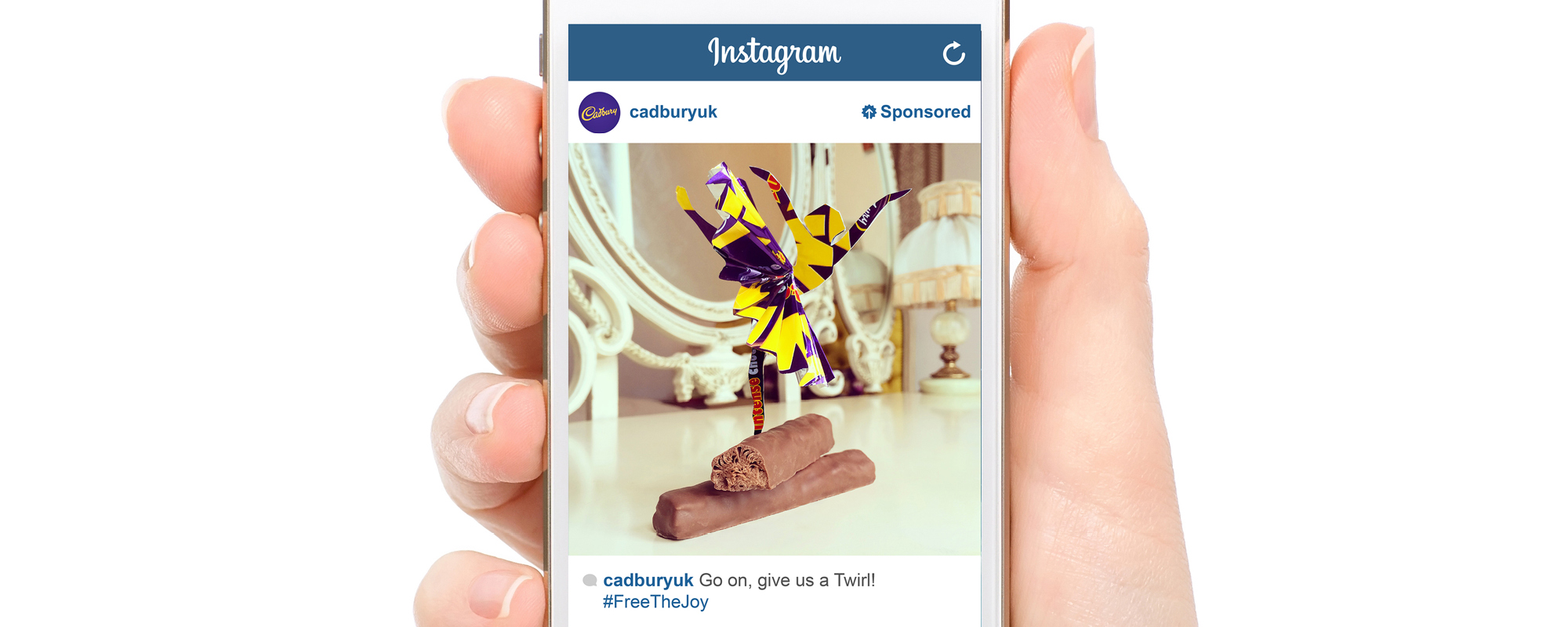 Cadbury Flake Origami Dancer