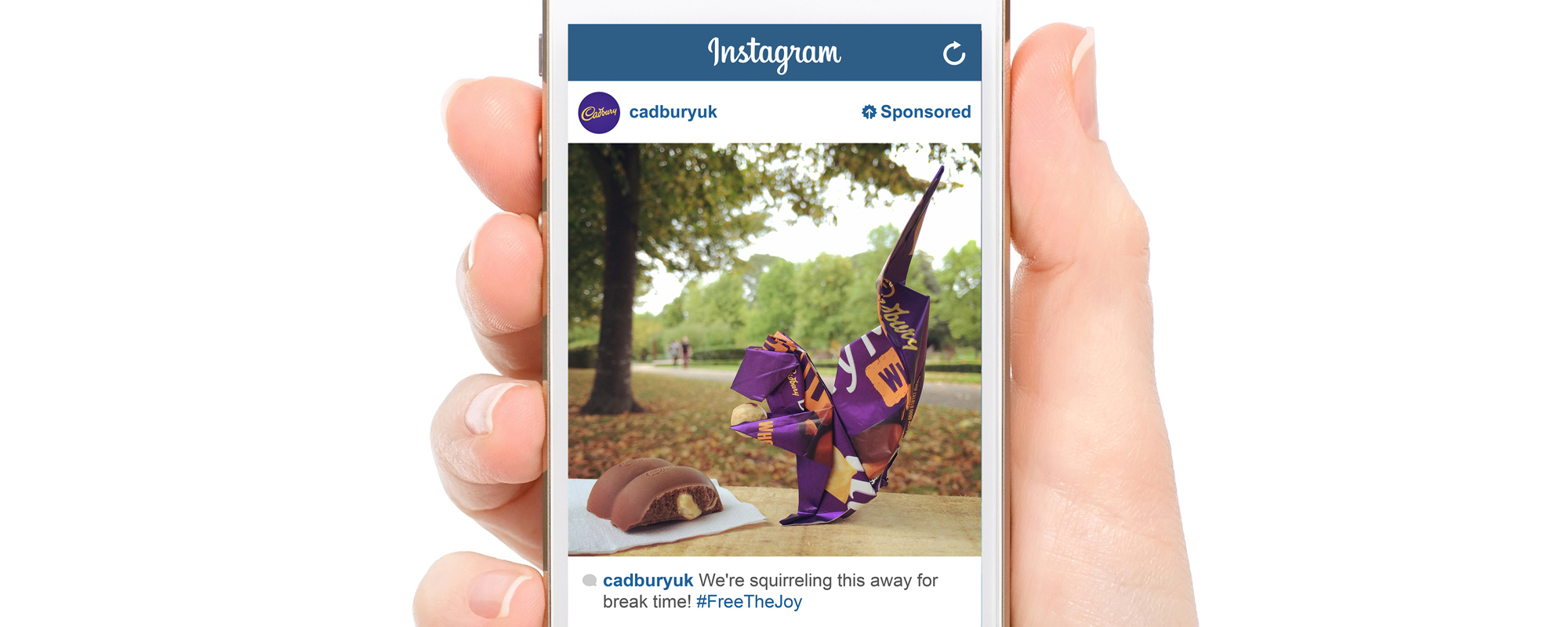 Cadbury Milk Chocolate Origami