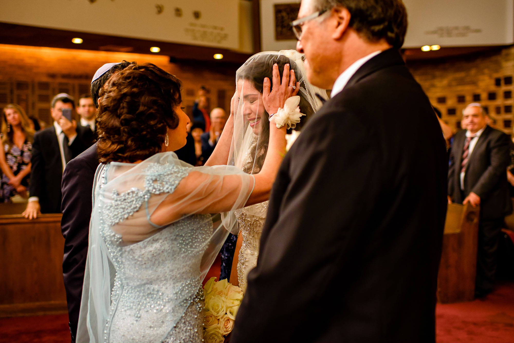 The Sephardic Temple jewish wedding ceremony