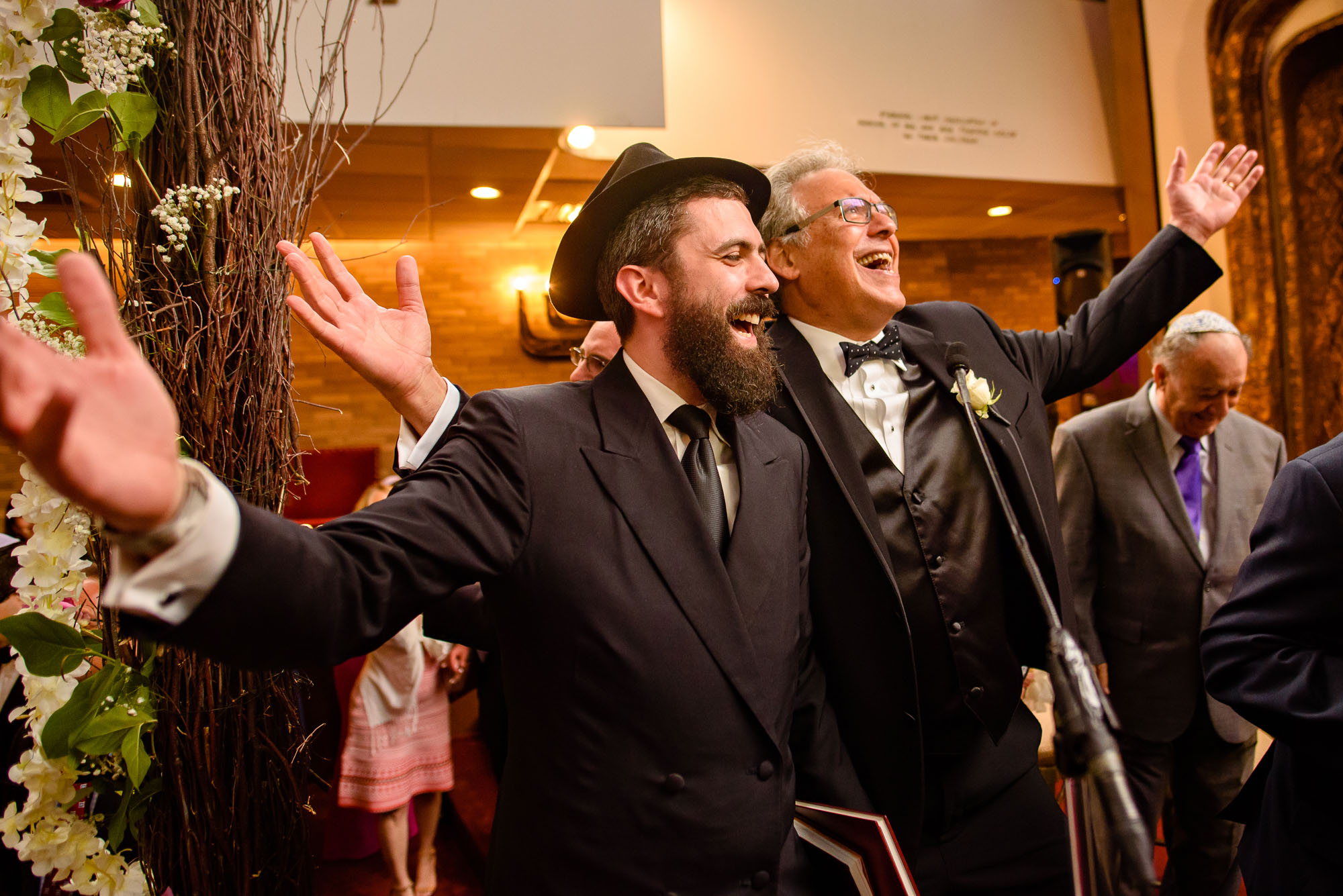 The Sephardic Temple jewish wedding ceremony