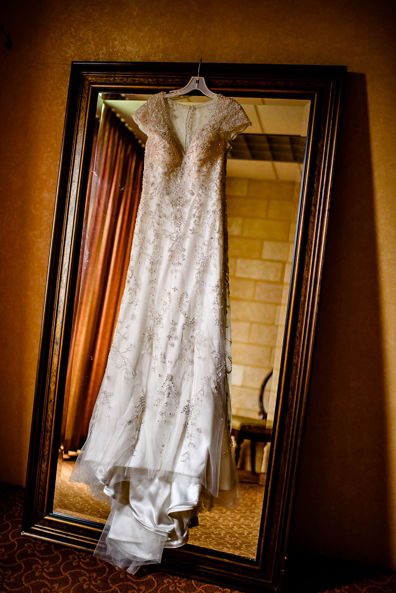 The Sephardic Temple wedding dress