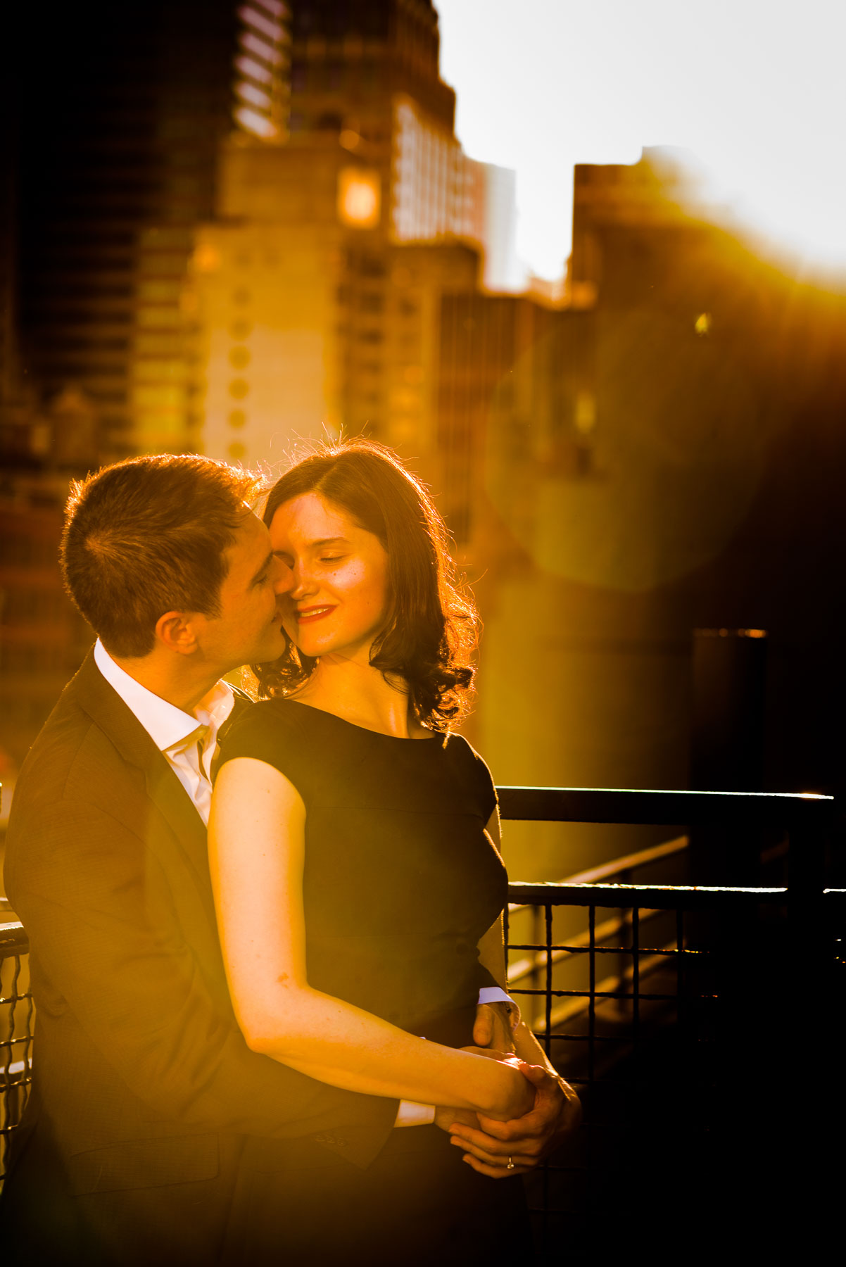 Tudor City NYC Engagement Session