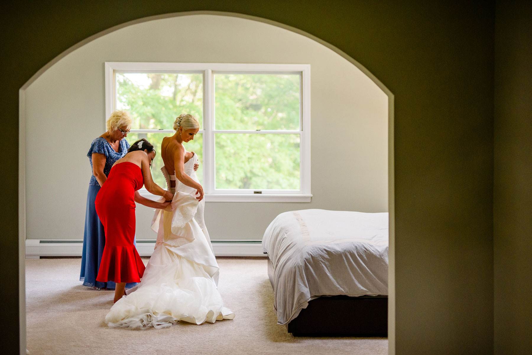 The Legacy Castle Wedding bride preps