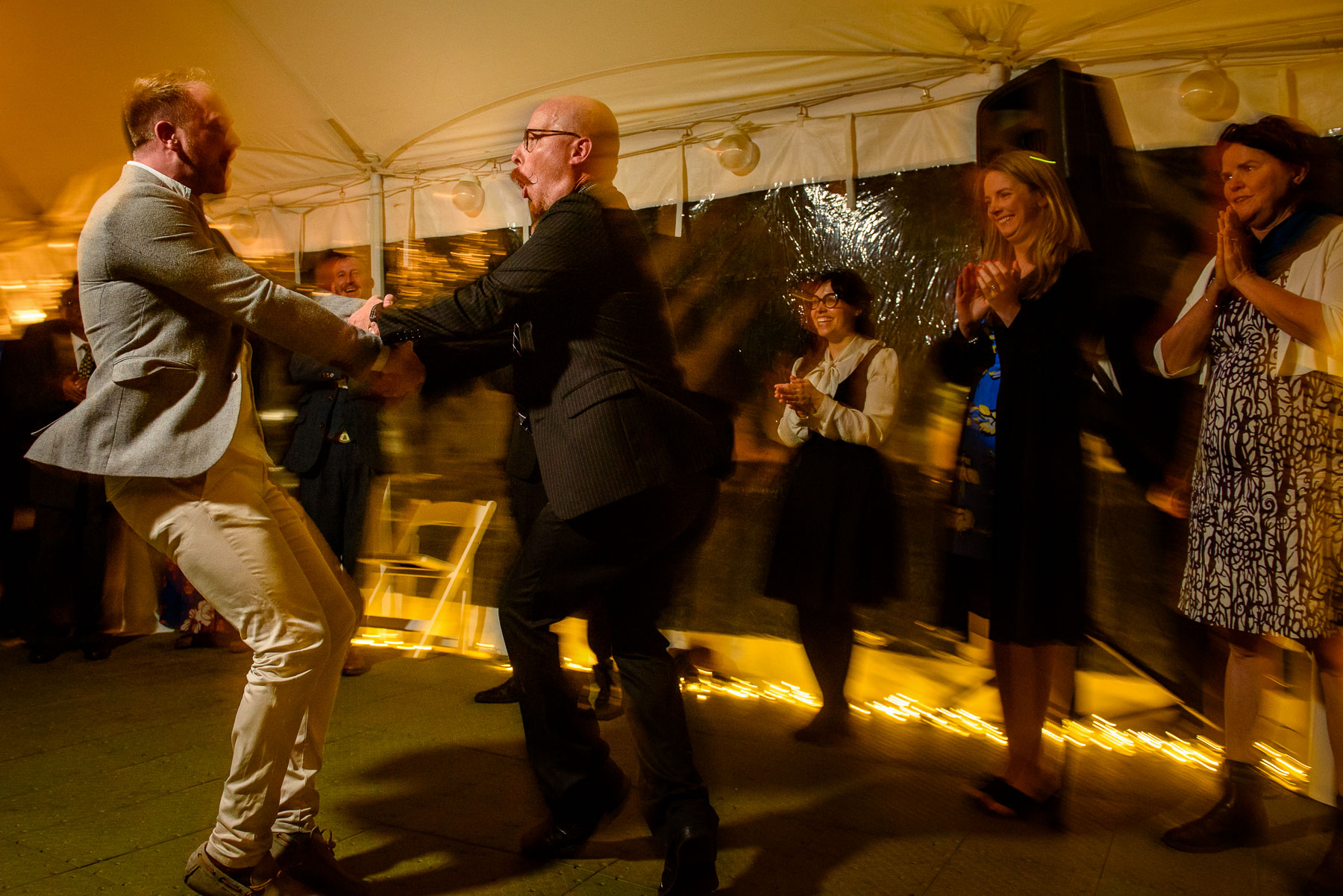 Onderdonk House Wedding receptoin dance