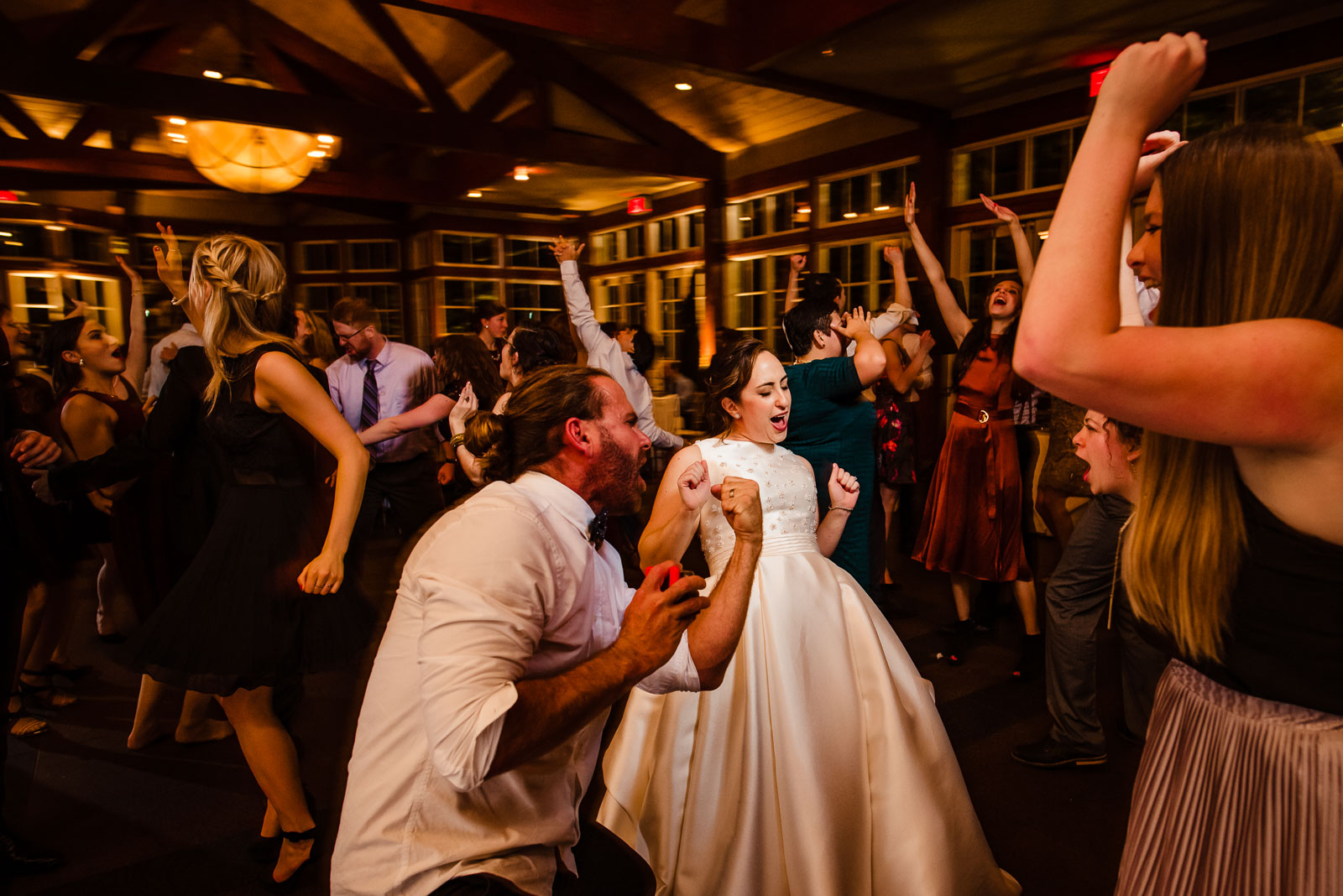 Bride reception dance