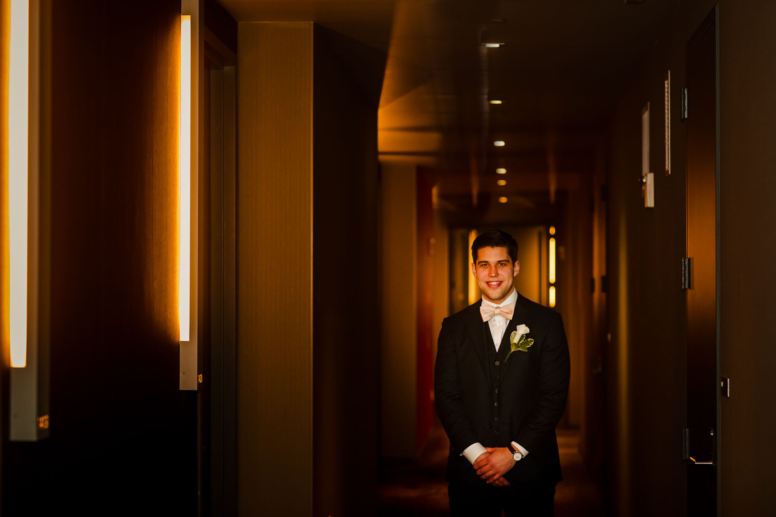 Groom's portrait 