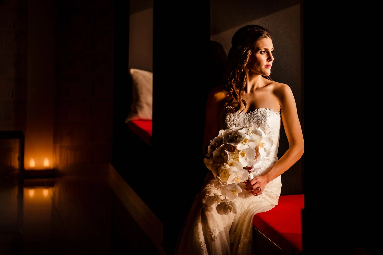 NYC Beautiful Bride wedding portrait