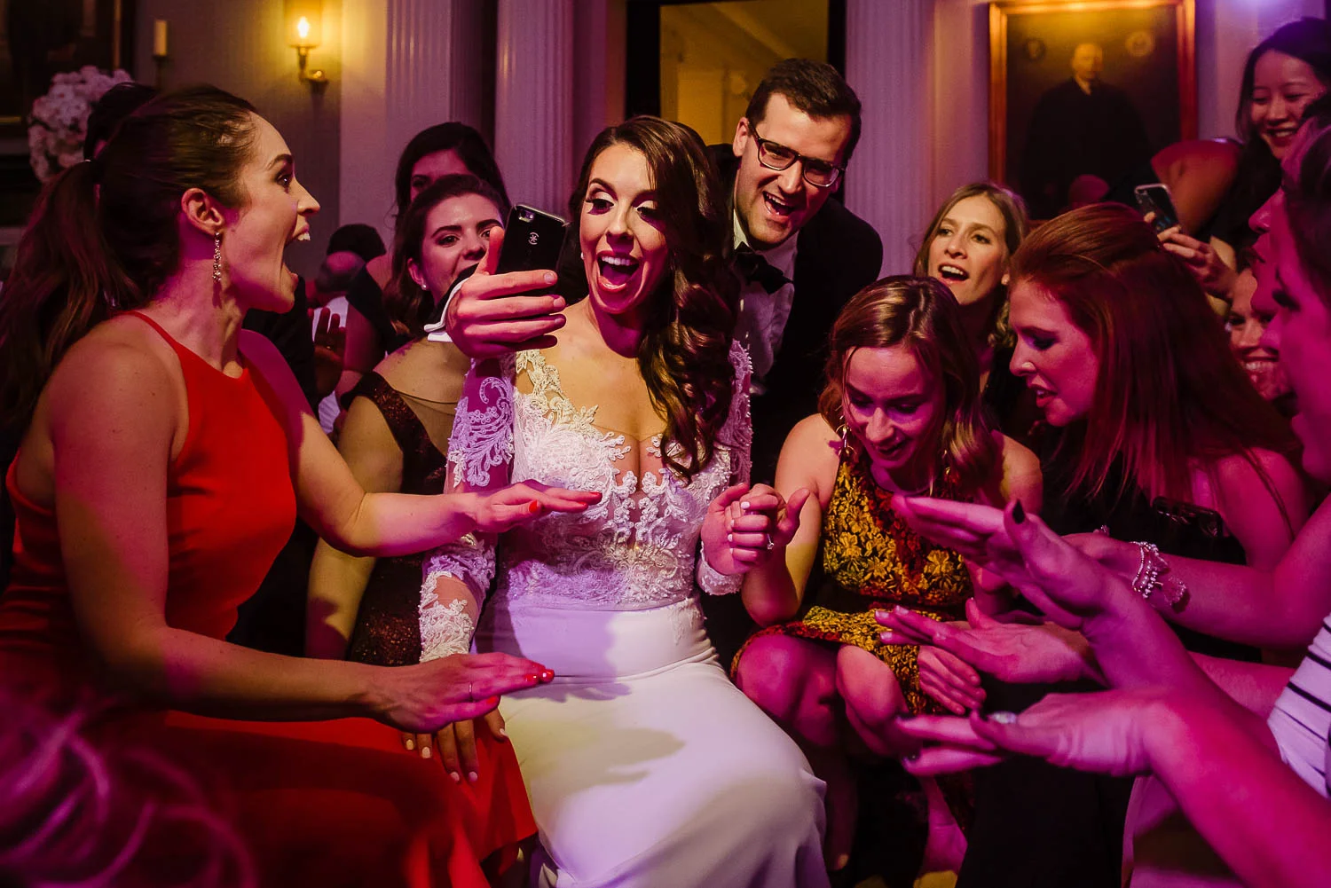 Yale Club Wedding reception