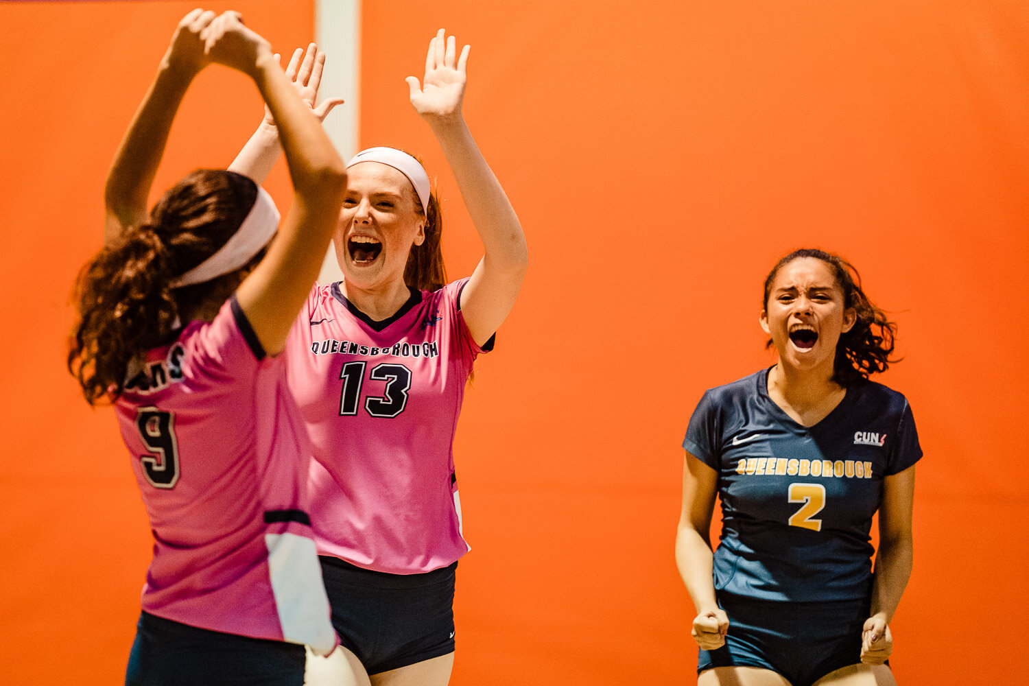 CUNYAC Championship vollyeball game: Bronx vs Queensborough  