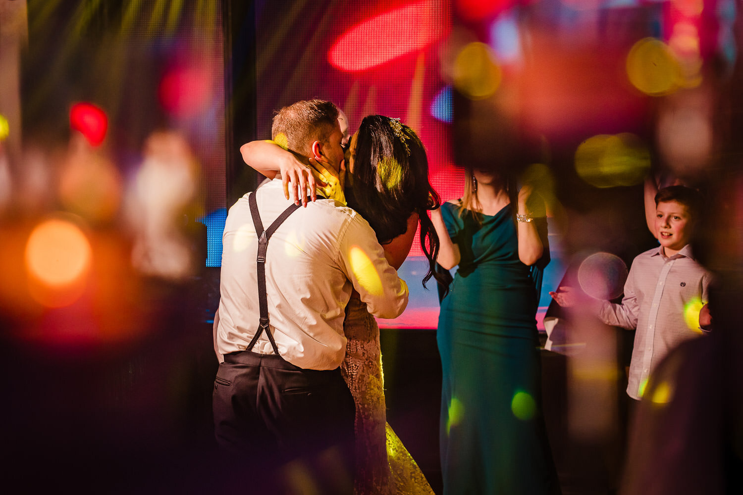 Bride and groom dance at Baku Palace Restaurant