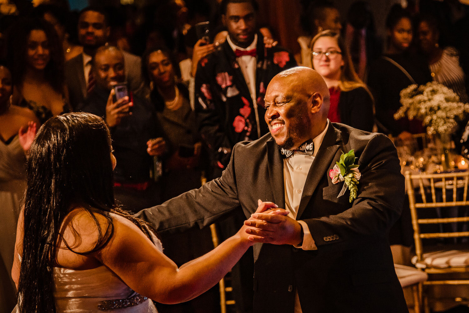 Father-daughter dance at The Metropolitan Caterers in Glen Cove 