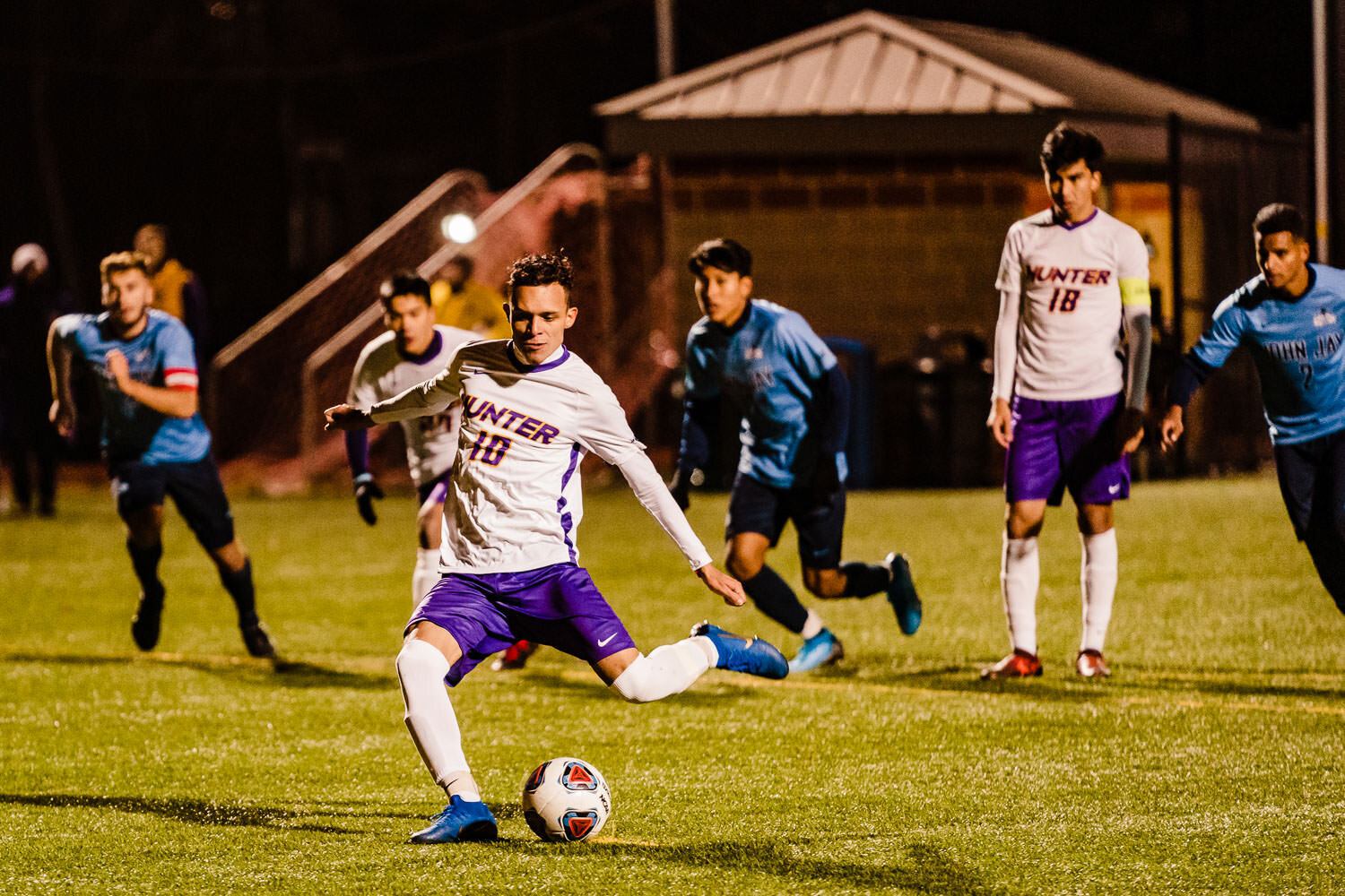 NYC mens soccer CUNYAC Championship: Hunter vs John Jay