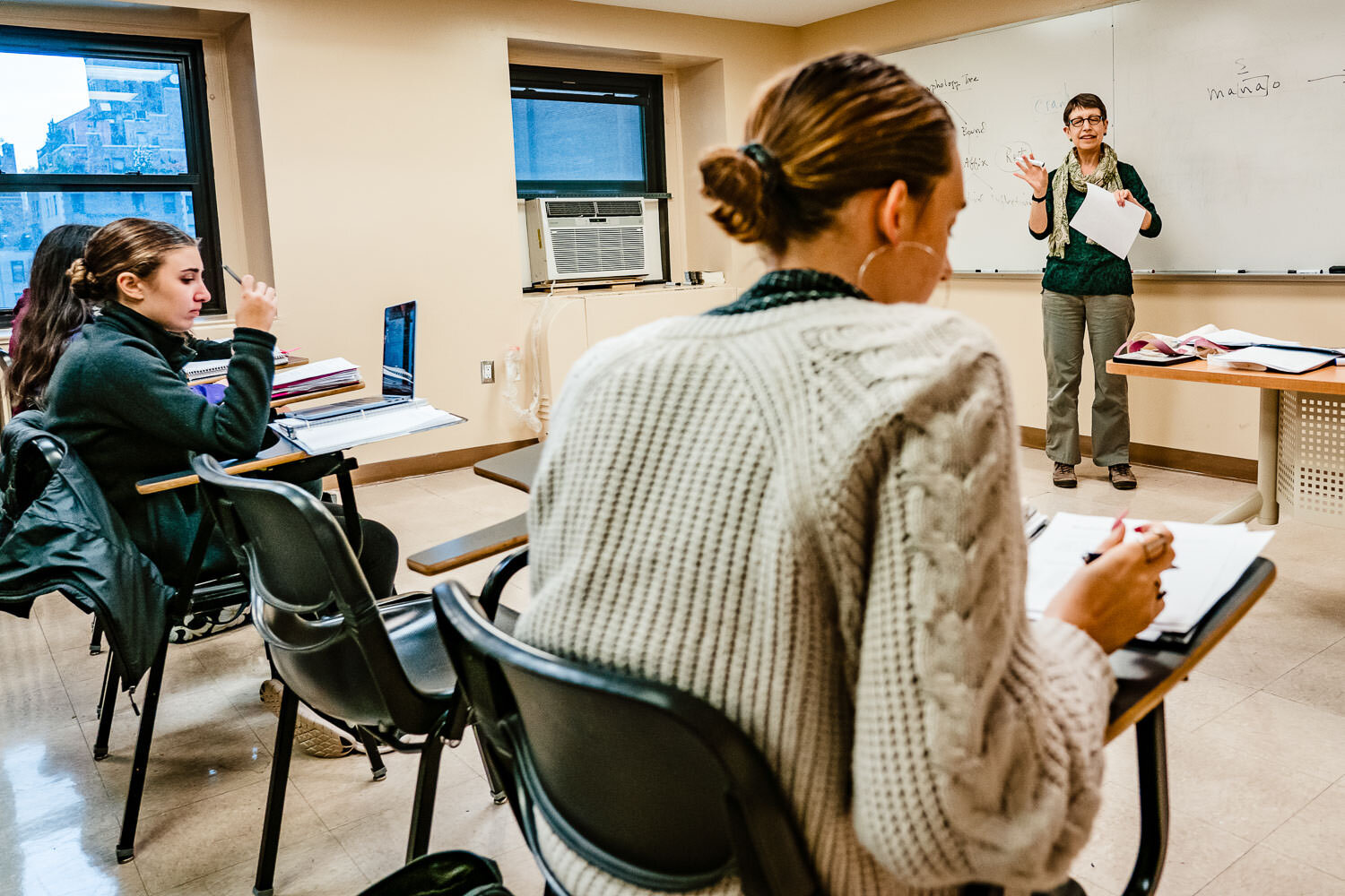 Marymount Manhattan College writing class