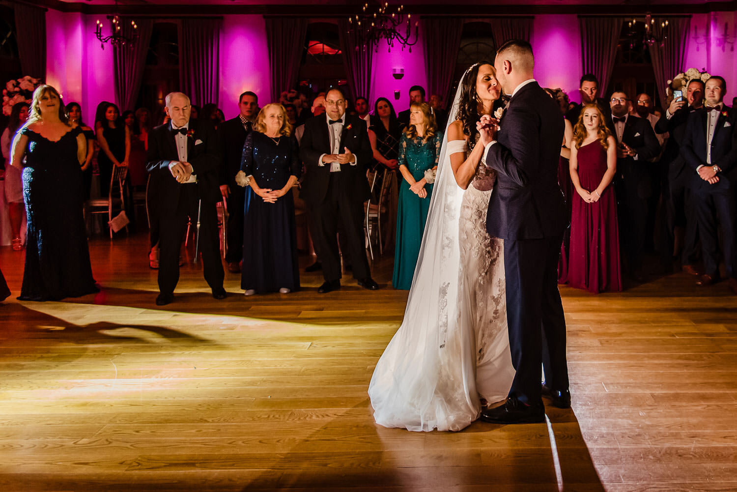 Bride and groom first dance at Royalton on the Greens in Melvill