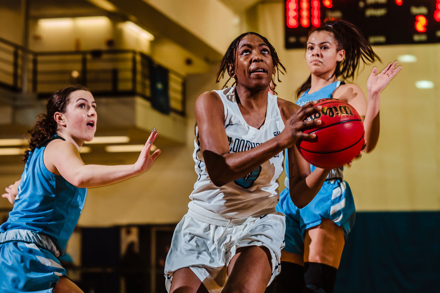 John Jay vs CSI women's basketball game at John Jay college