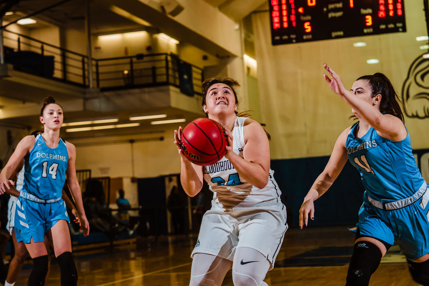 John Jay vs CSI women's basketball game at John Jay college