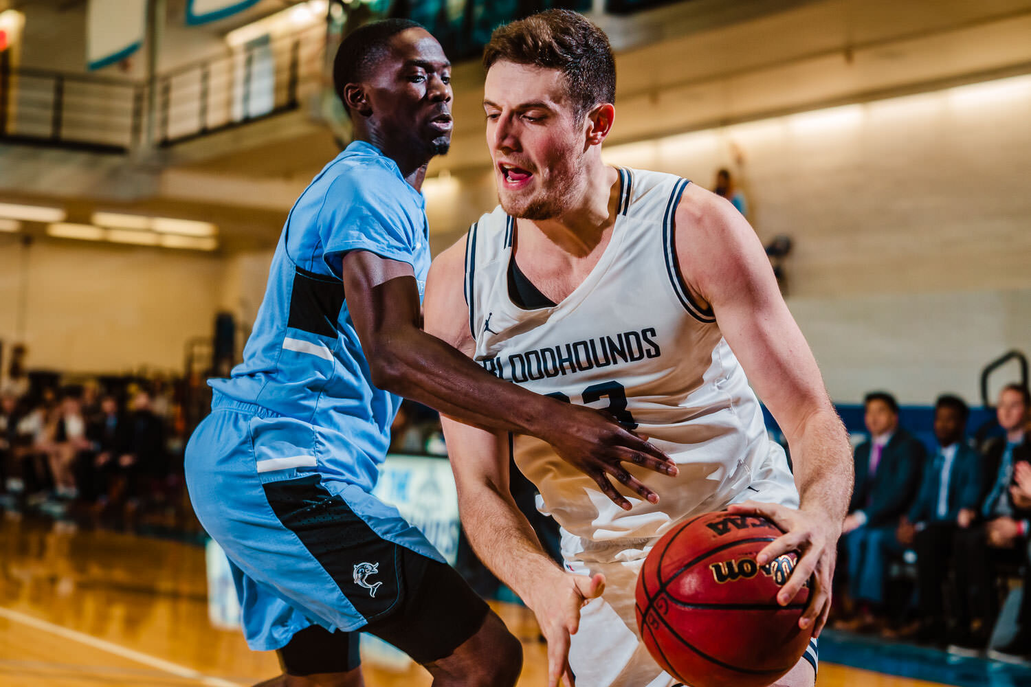 John Jay vs CSI men's basketball game at John Jay college