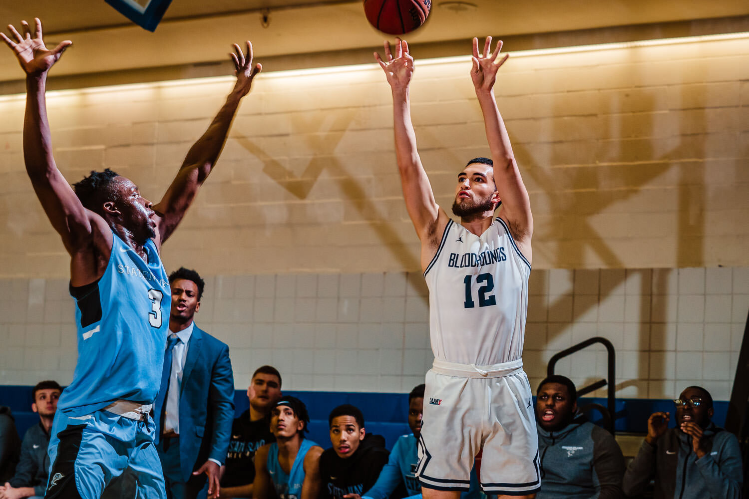 John Jay vs CSI men's basketball game at John Jay college