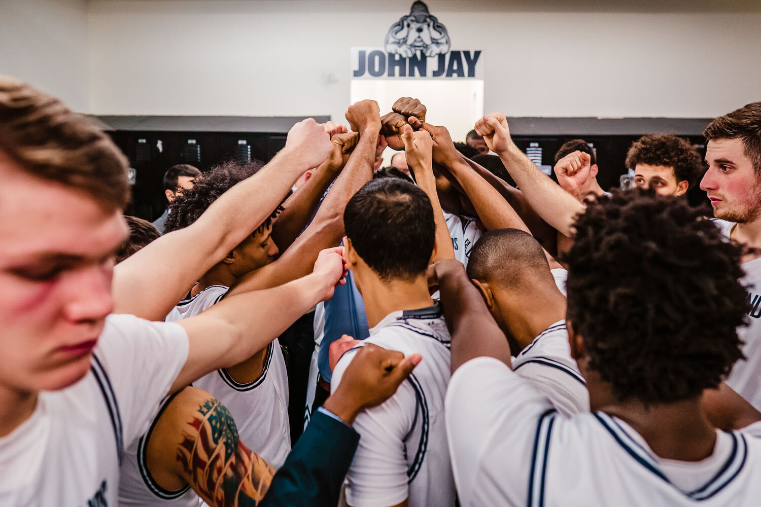 John Jay vs CSI men's basketball game at John Jay college