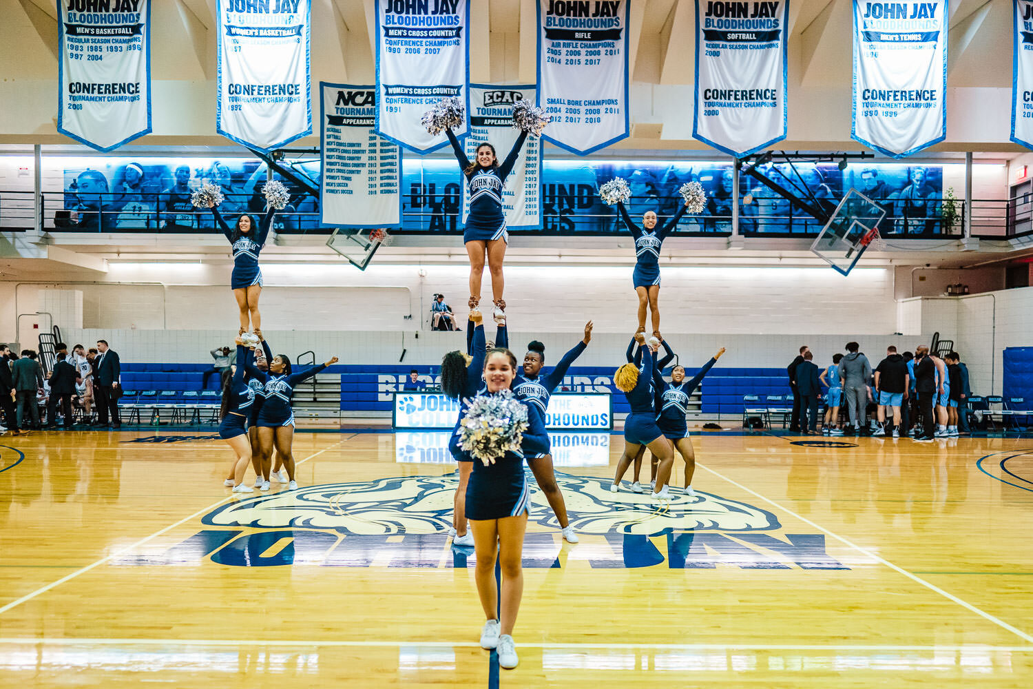 John Jay vs CSI men's basketball game at John Jay college