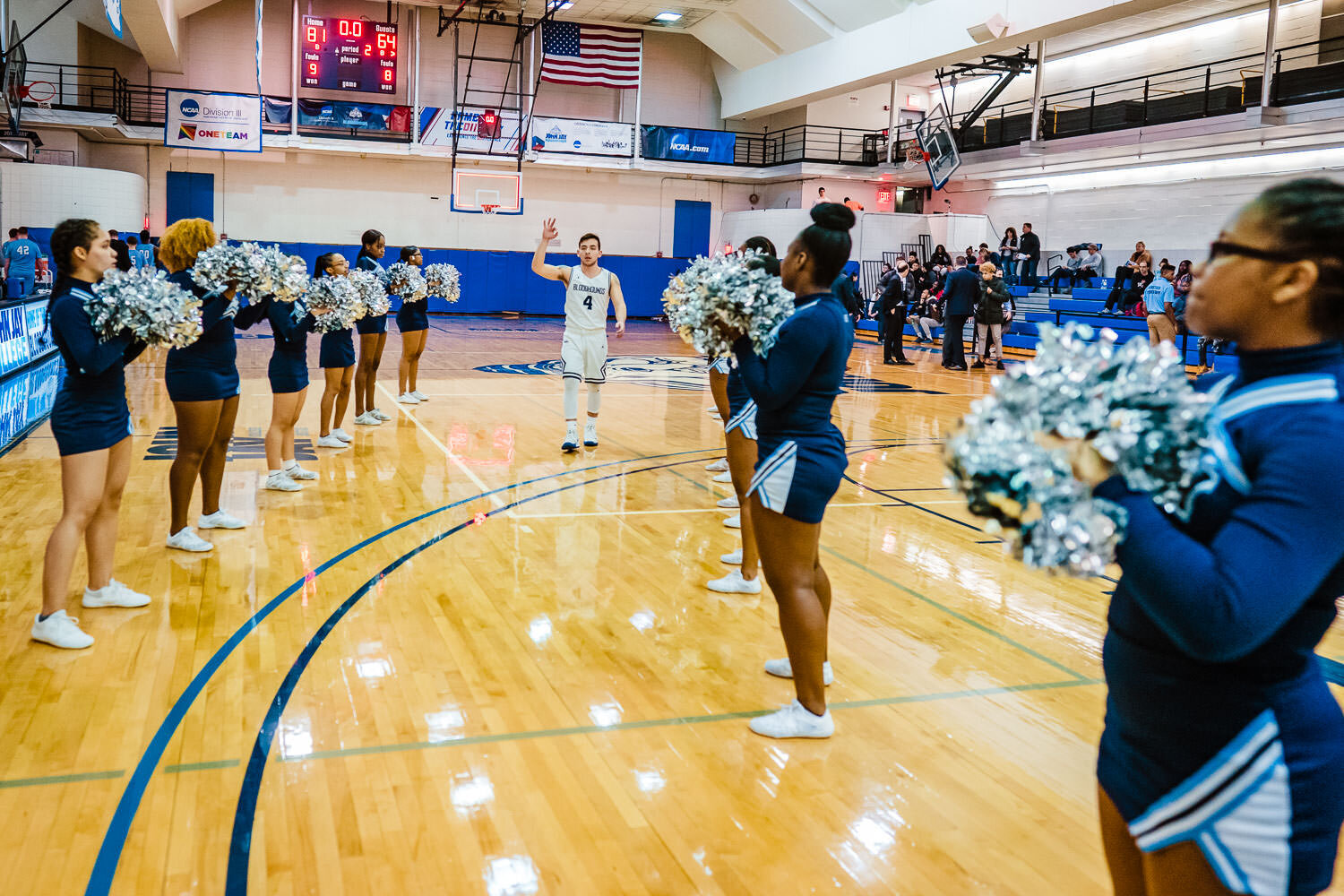 John Jay vs CSI men's basketball game at John Jay college