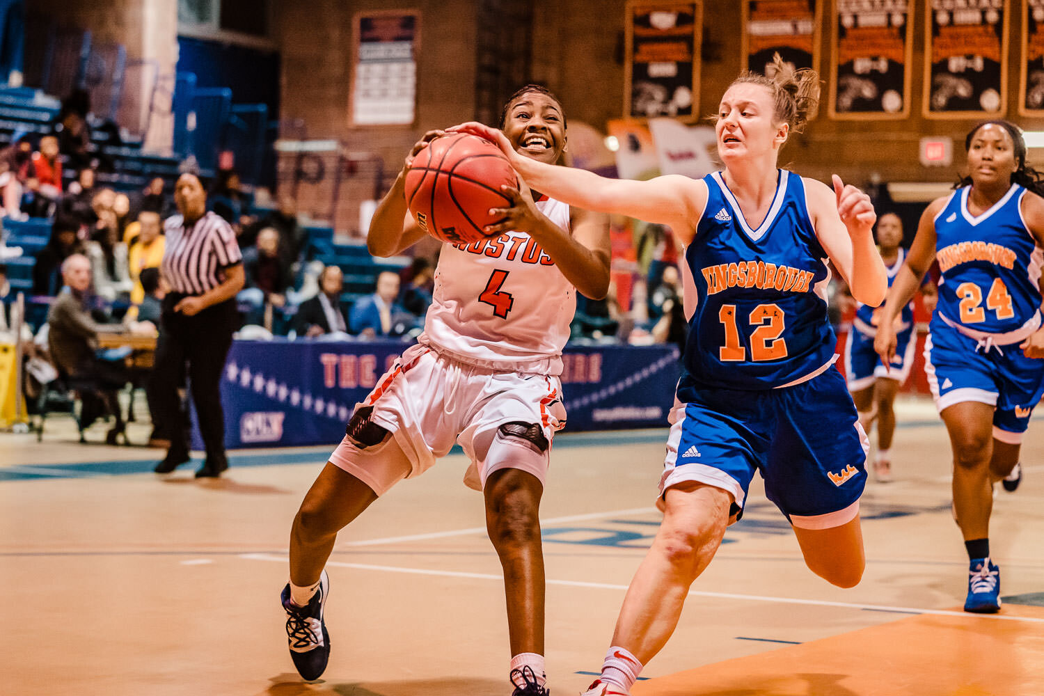 College Womens Baskebtall CUNY Athletics Conference Hostos vs Kingsborough