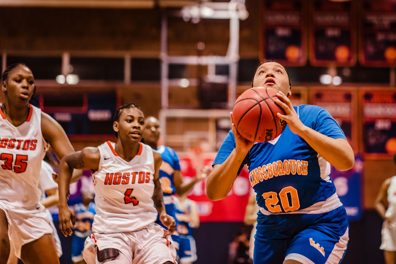 College Womens Baskebtall CUNY Athletics Conference Hostos vs Kingsborough