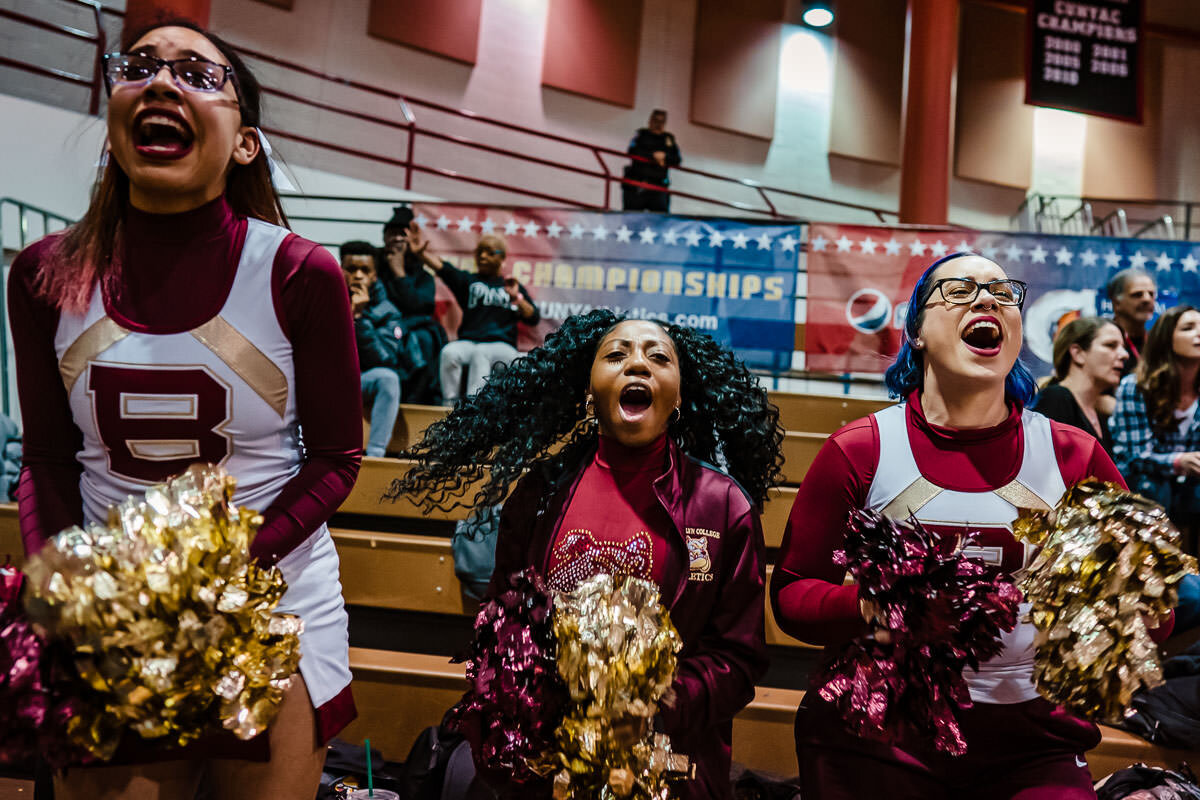 Brooklyn vs Hunter women's basketball CUNYAC Championship game at York College 