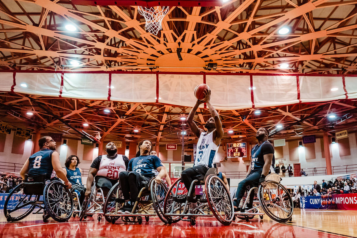 Brooklyn vs Baruch men's basketball CUNYAC Championship game at York College 