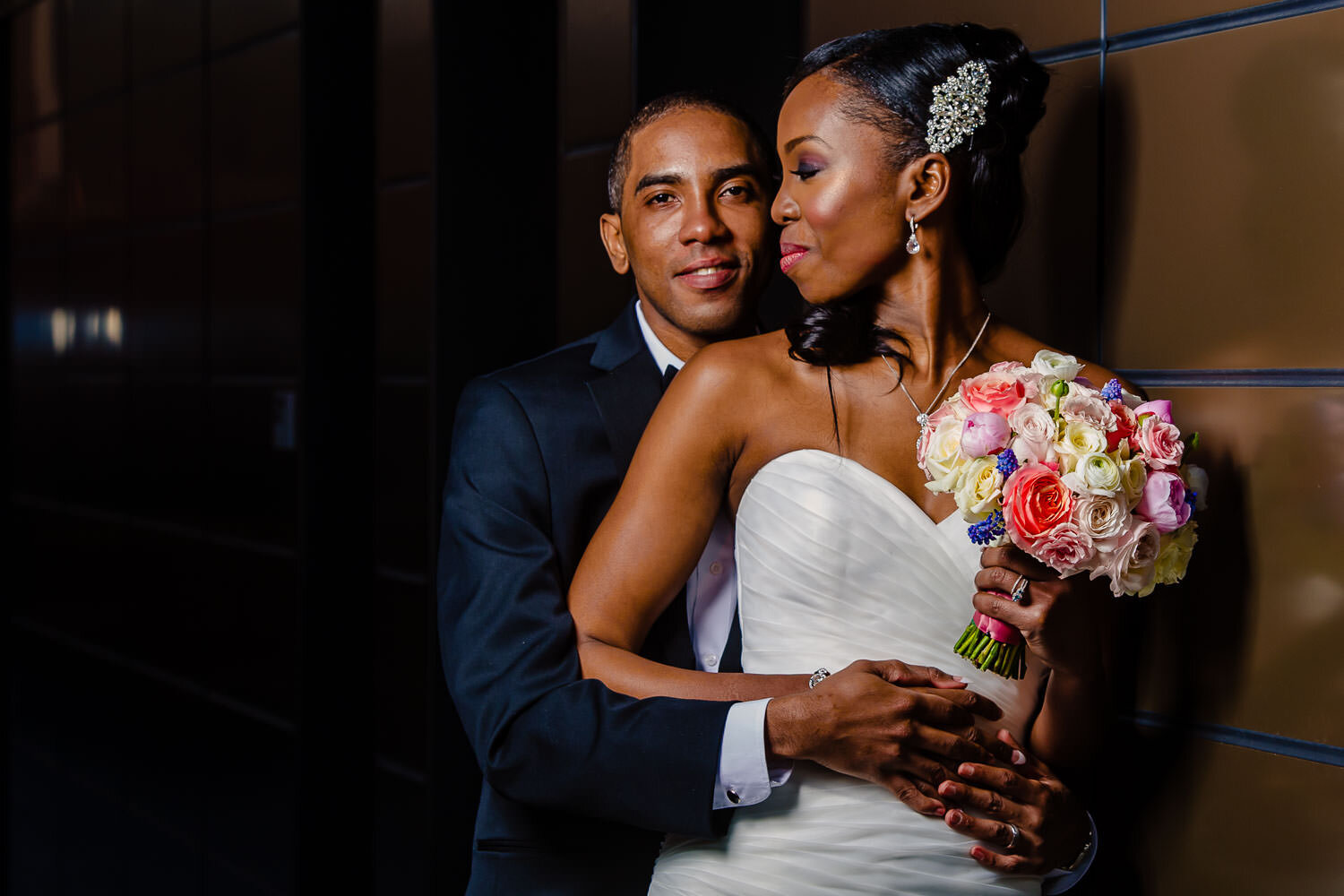 Bride and Groom portrait