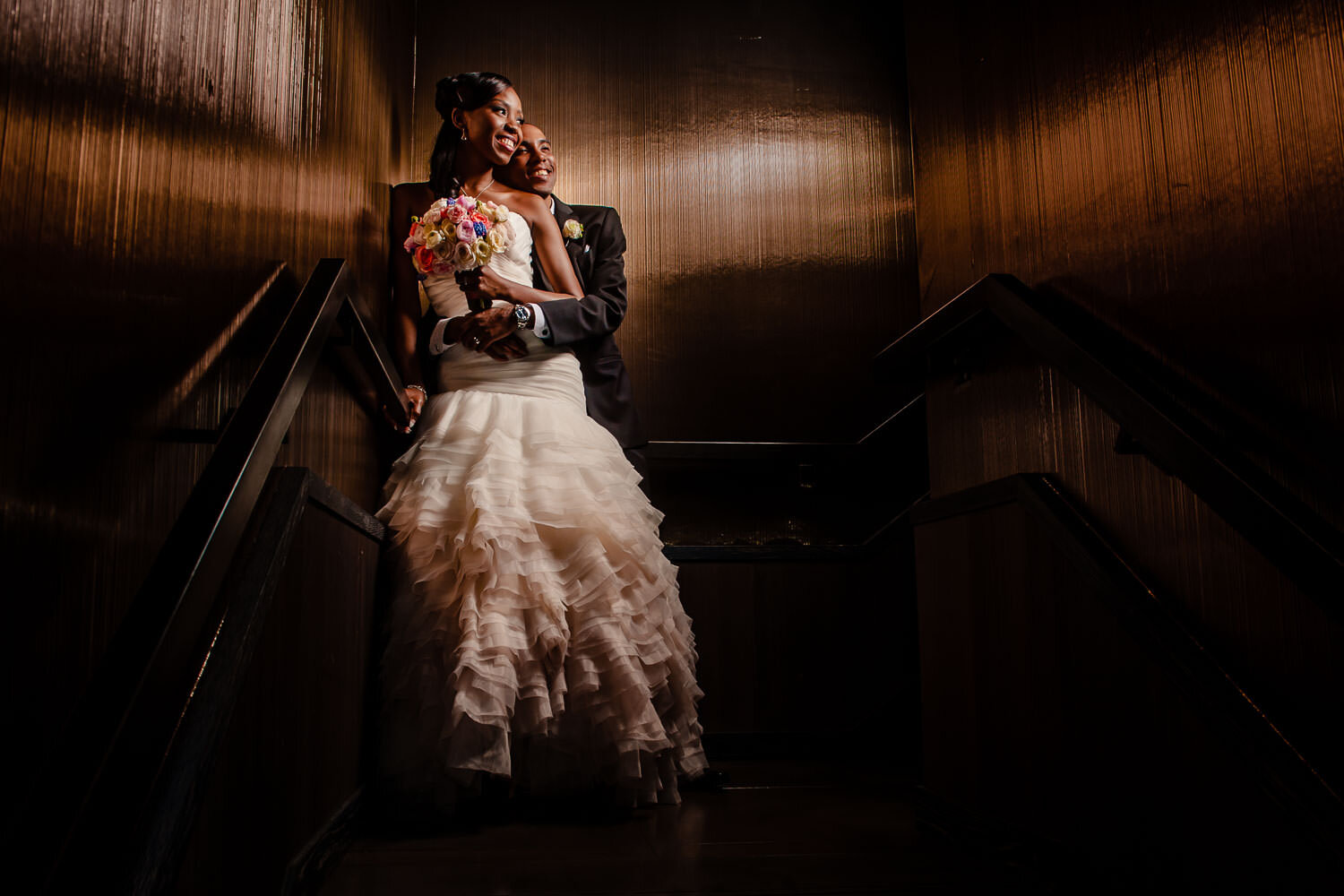 Bride and Groom portrait