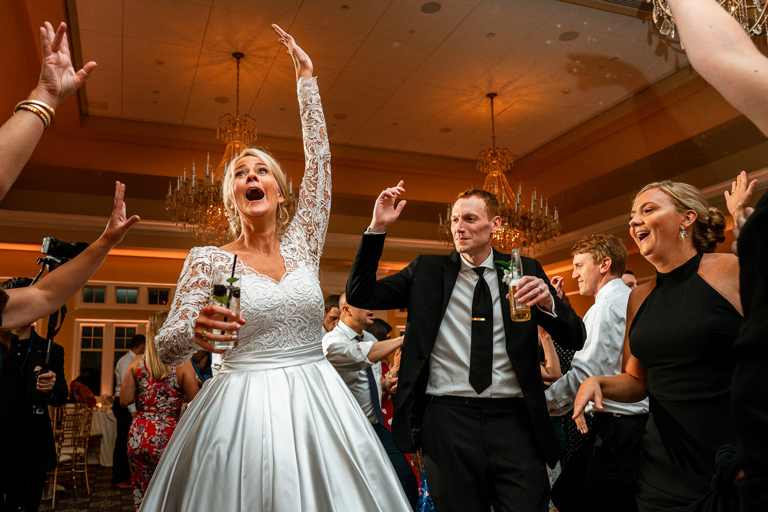 Wedding reception at Le Chateau in South Salem, NY