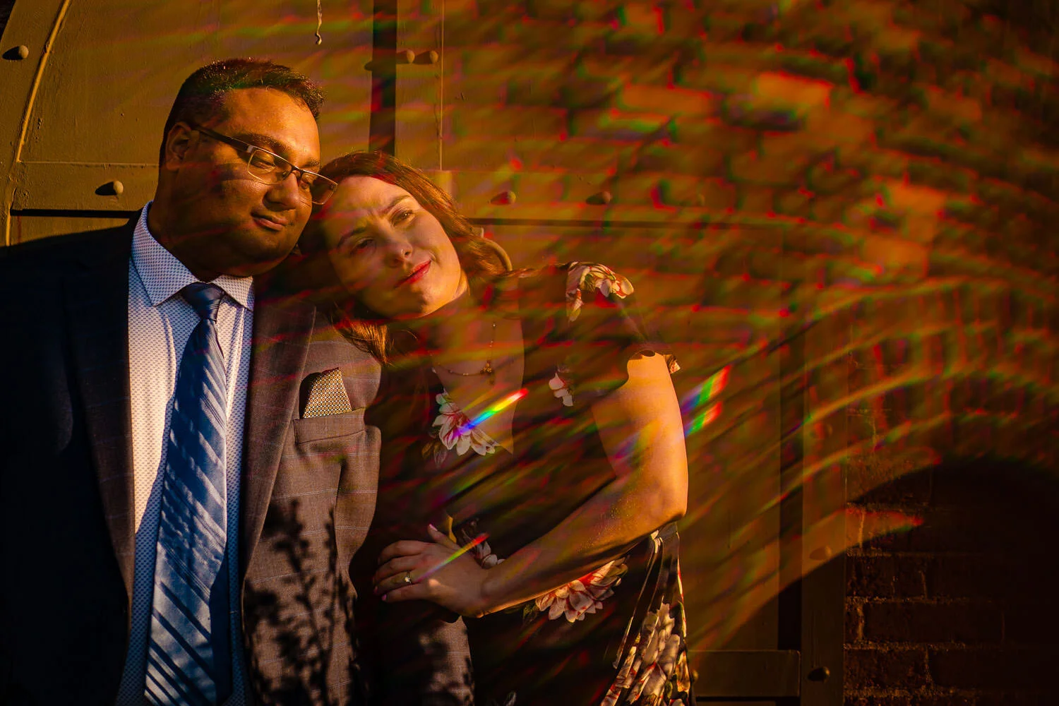 Brooklyn Dumbo | Tiffany and Rocky Engagement Session