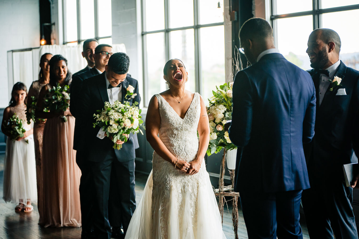 Hudson Loft Westchester Wedding