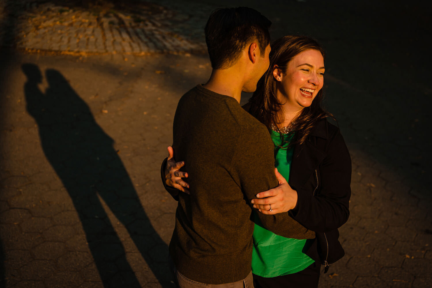 NYC Engagement Session at Bethesda Terrace in Central Park  