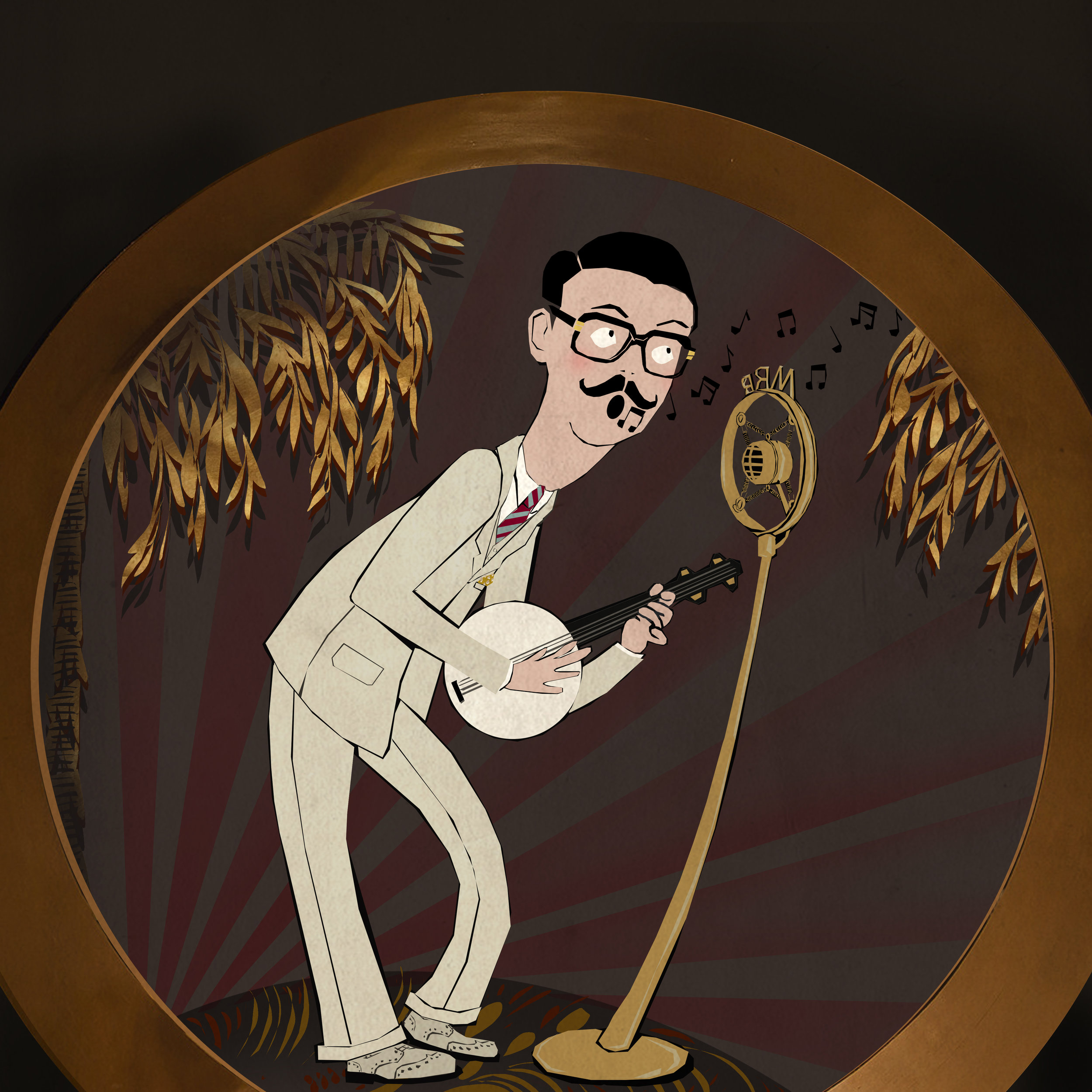 MR B - WITH BANJOLELE ILLUSTRATION - FONTAINES.jpg