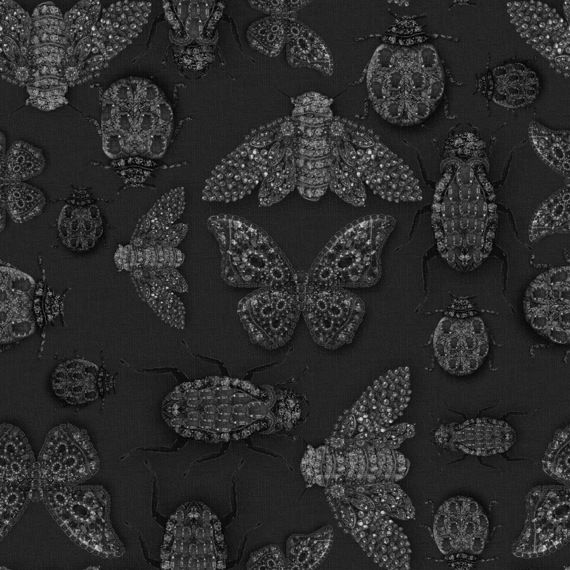 JEWELLED INSECT 16CM AOP TILE WITH FABRIC OVERLAY - CL.jpg