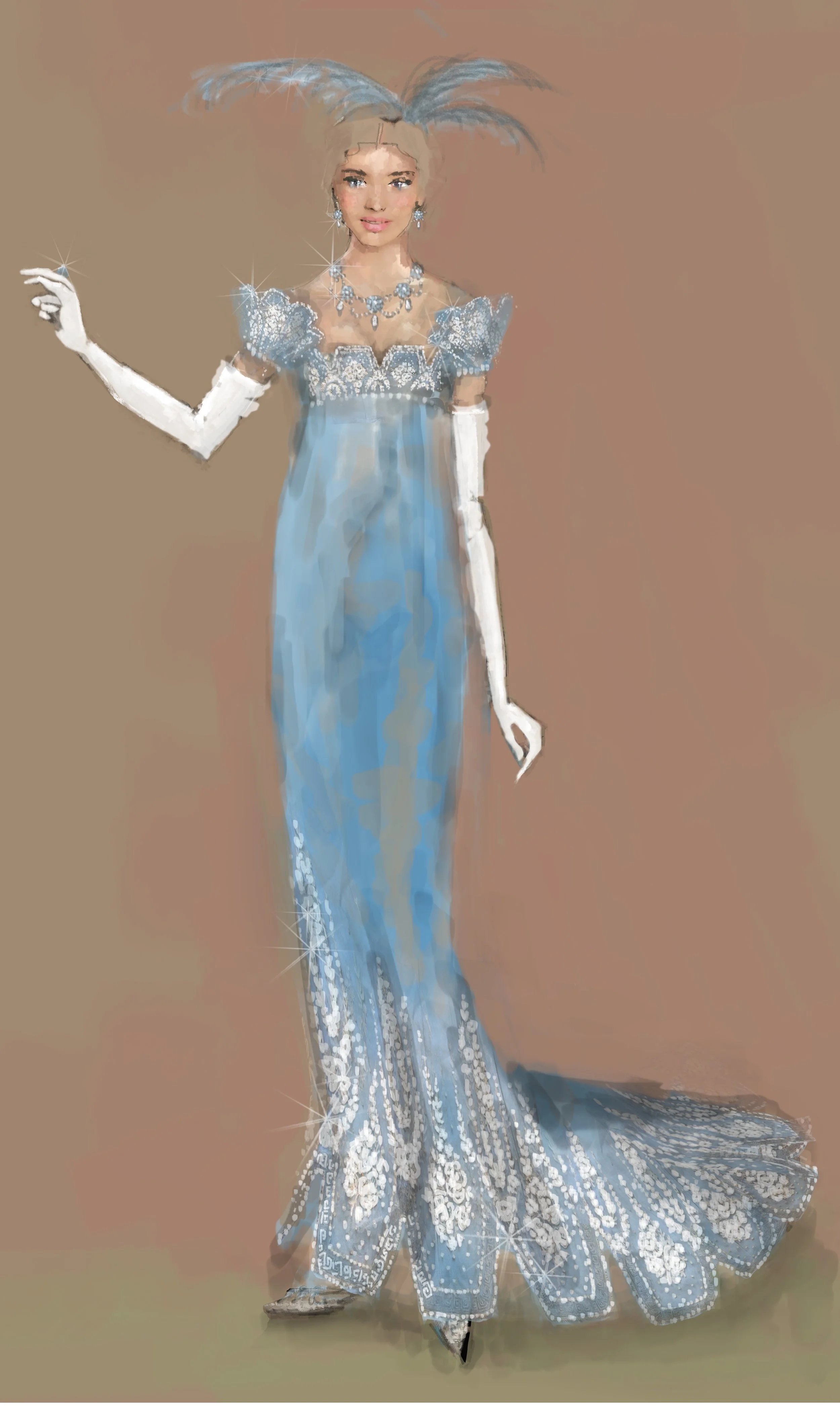 BLUE DRESS - ILLUSTRATION BY CAROLINE LINDOP.jpg